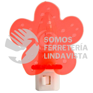 LUN05 LAMPARA DECORATIVA DE NOCHE, FLOR 127 V FOY