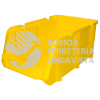 GAVA4 GAVETA PLASTICA AMARILLO PICO DE PATO 17" X 16" X 7" SURTEK