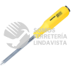 D454G DESTORNILLADOR CON MANGO AMARILLO DE GOLPE, PUNTA PHILLIPS #3 X 8" SURTEK