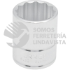 5422 DADO CUADRO DE 1/2", 12 PUNTAS, EN PULGADAS, 11/16" URREA