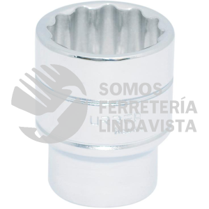5444 DADO CUADRO DE 1/2", 12 PUNTAS, EN PULGADAS, 1-3/8" URREA