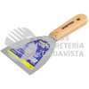 123103 ESPATULA FLEXIBLE DE ACERO DE ALTO CARBON CON MANGO DE MADERA 3" SURTEK