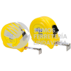 142123 FLEXOMETRO CON CARCASA DE PLASTICO AMARILLO 3 M X 1/2" FOY