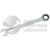 100548 LLAVE COMBINADA PULIDO ESPEJO DE MATRACA EN PULGADAS, 12 PUNTAS, 1" SURTEK
