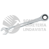 100547 LLAVE COMBINADA PULIDO ESPEJO DE MATRACA EN PULGADAS, 12 PUNTAS, 15/16" SURTEK