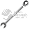 100534 LLAVE COMBINADA PULIDO ESPEJO DE MATRACA EN PULGADAS, 12 PUNTAS, 7/16" SURTEK