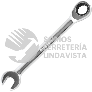 100583 LLAVE COMBINADA PULIDO ESPEJO DE MATRACA METRICA, 12 PUNTAS, 13MM SURTEK