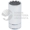 5336 DADO LARGO CUADRO DE 1/2", 12 PUNTAS, EN PULGADAS, 1-1/8" URREA