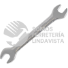ES1214 LLAVE ESPAÑOLA PULIDO ESPEJO EN PULGADAS, 3/8" X 7/16" FOY