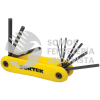 ALLFNP10M JUEGO DE 10 LLAVES HEXAGONALES METRICAS TIPO NAVAJA SURTEK