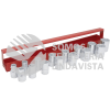54214 JUEGO DE DADOS CUADRO DE 1/2", 12 PUNTAS, METRICOS, 15 PIEZAS URREA
