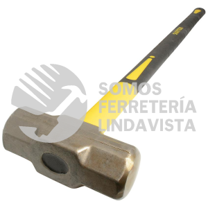 MARR12FV MARRO OCTAGONAL CABEZA FORJADA CON MANGO LARGO DE FIBRA DE VIDRIO DE 36", 12 LB SURTEK