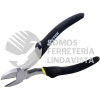 947 PINZA CON MANGO RUBBER GRIP PARA ELECTRICISTA DE 7", CORTE DIAGONAL SURTEK