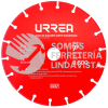 DDS7 DISCO DE DIAMANTE SEGMENTADO, 7" URREA
