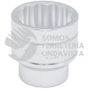 5434M DADO CUADRO DE 1/2", 12 PUNTAS, METRICO, 34 MM URREA