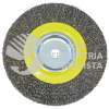 C540 CARDA COPA ONDULADA ALAMBRE DELGADO PARA ESMERIL 6" X 1-1/8" EJE 1/2" SURTEK