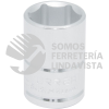5425HM DADO CUADRO DE 1/2", 6 PUNTAS, METRICO, 25 MM URREA