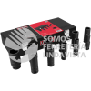 7301C JUEGO DE DADOS LARGOS DE IMPACTO CUADRO DE 1/2", EN PULGADAS EN CAJA, 11 PIEZAS URREA