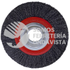 C833 CARDA CIRCULAR ONDULADA ALAMBRE GRUESO PARA ESMERIL 6" X 0.35 MM MULTI EJE URREA