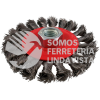 C947 C947 CARDA CIRCULAR TRENZADA ALAMBRE FINO DE ACERO INOXIDABLE 6" X 0.40 MM CON ROSCA M14 URREA