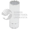 5316M DADO LARGO CUADRO DE 1/2", 12 PUNTAS, METRICO, 16 MM URREA