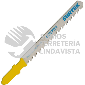 120761 SEGUETA PARA SIERRA CALADORA 10 DPP, ACABADO FINO, ZANCO T, 5 PIEZAS SURTEK