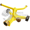 130314 ASPERSOR ESTACIONARIO CON BASE METALICA DE 3 BRAZOS CON RUEDAS 3/4" GHT SURTEK
