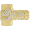 130371 CONECTOR PARA MANGUERA DE RIEGO DE LATON, 1/2" MACHO SURTEK