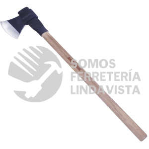 LE4M HACHA DE LABOR ENTERA CON CABEZA FORJADA EN ACERO CON MANGO DE MADERA 36", 4 LB SURTEK