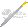 130501 MACHETE LAMINADO CON MANGO AMARILLO ACAPULQUEÑO 24" SURTEK