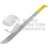 130506 MACHETE LAMINADO CON MANGO AMARILLO RECTO 24" SURTEK