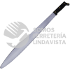 130511 MACHETE TROQUELADO CON MANGO NEGRO ACAPULQUEÑO 24" SURTEK