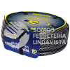 M12T20P MANGUERA PARA JARDIN TRAMADA GRIS CON CONECTORES PLASTICOS 1/2", 20 M SURTEK
