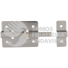 PASC12 PASADOR DE SOBREPONER DE BARRA CROMO BRILLANTE 12 CM LOCK