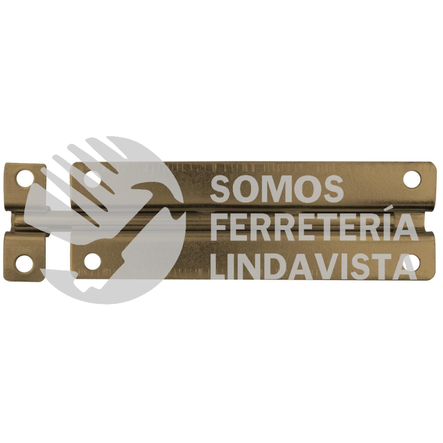 PABA6 PASADOR DE SOBREPONER TIPO BARRIL ACABADO LATÓN ANTIGUO, 6 CM LOCK