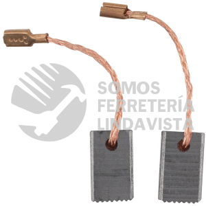 CAR-186 JUEGO DE CARBONES PARA EA804B, 2 PIEZAS URREA