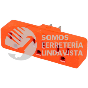 MUCF3 MULTICONTACTO DE PARED TIPO "F", 3 ENTRADAS, 15 A SURTEK