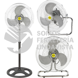 VE18 VENTILADOR 3 EN 1, 3 VELOCIDADES, 18" SURTEK