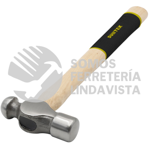 12SG MARTILLO PULIDO DE BOLA CON MANGO DE MADERA CON GRIP DE 13", 12 OZ SURTEK