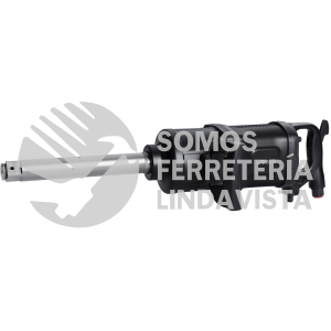 P6120A PISTOLA DE IMPACTO NEUMÁTICA CUADRO DE 1-1/2\" 4,500 FT-LB CON EXTENSIÓN 9\" URREA